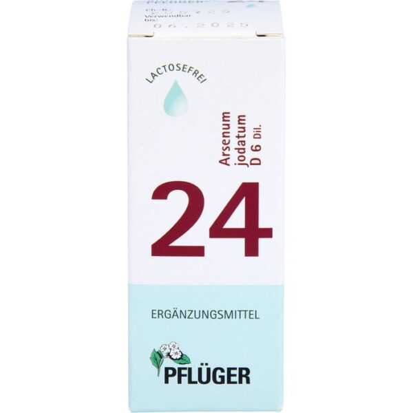 BIOCHEMIE Pflüger 24 Arsenum jodatum D 6 Tropfen 30 ml