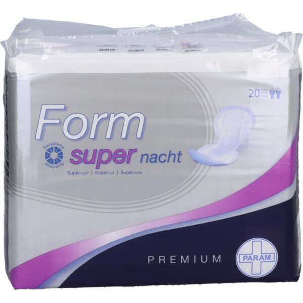 PARAM Form PREMIUM Vorlage anatom.super Nacht 20 St.