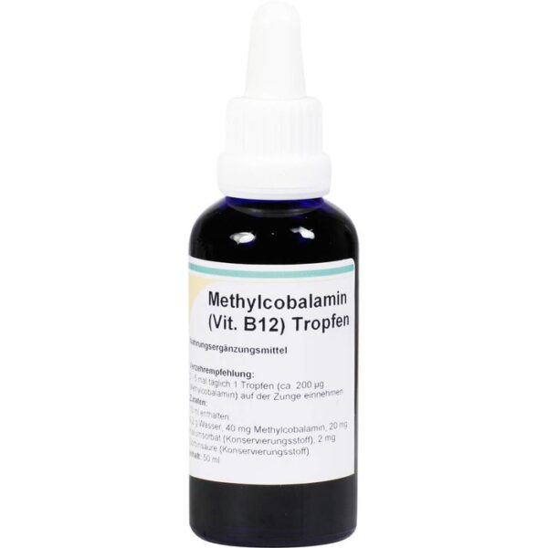 METHYLCOBALAMIN Vitamin B12 Tropfen 50 ml