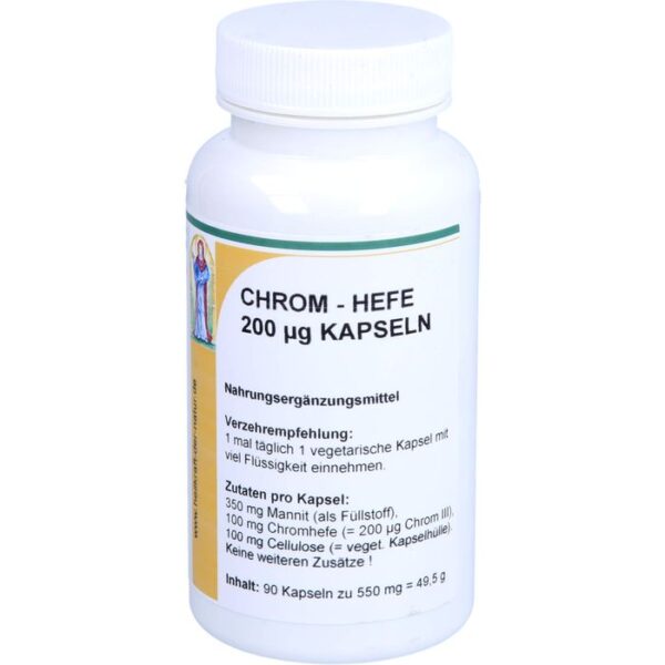 CHROM 200 µg Chromhefe Kapseln 90 St.