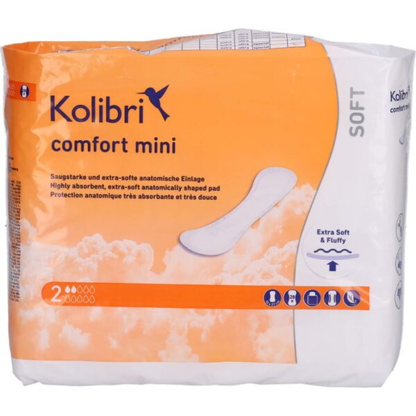 KOLIBRI comfort Einlagen anatomisch mini 28 St.