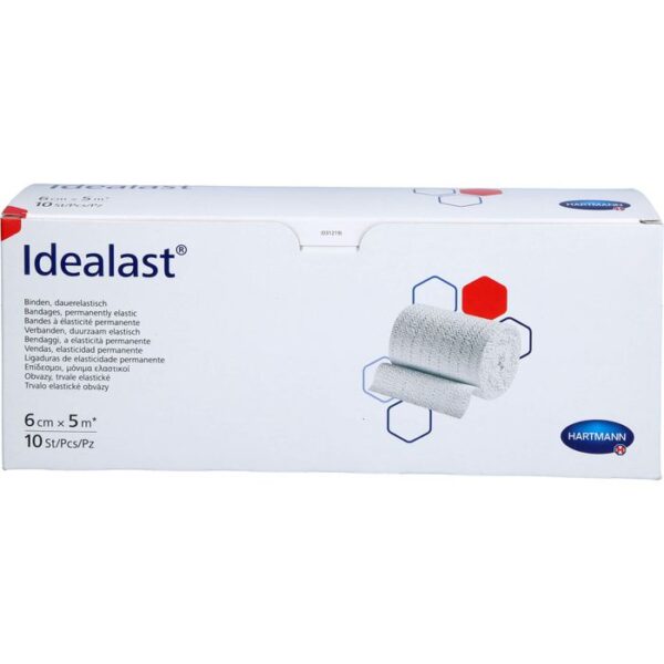 IDEALAST Binde 6 cmx5 m weiß 10 St.