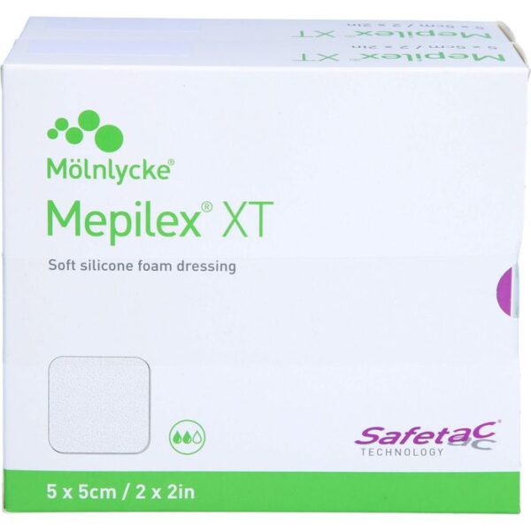 MEPILEX XT 5x5 cm Schaumverband 10 St.