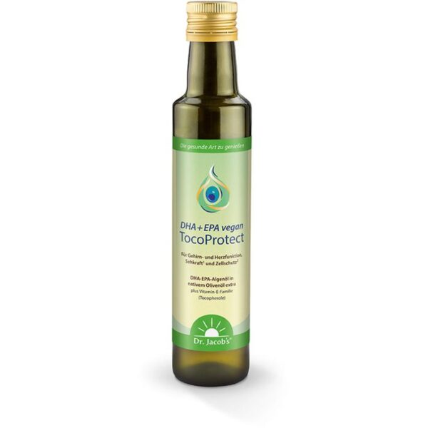 DHA+EPA vegan TocoProtect Dr.Jacob's flüssig 250 ml