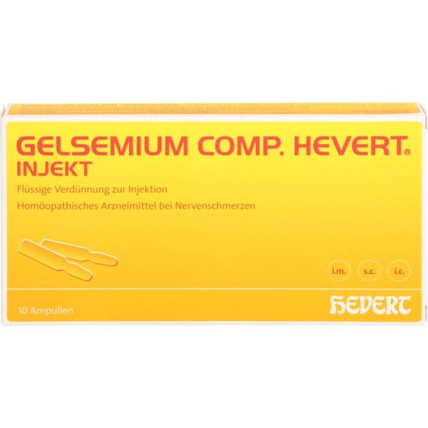 GELSEMIUM COMP.Hevert injekt Ampullen 10 St.