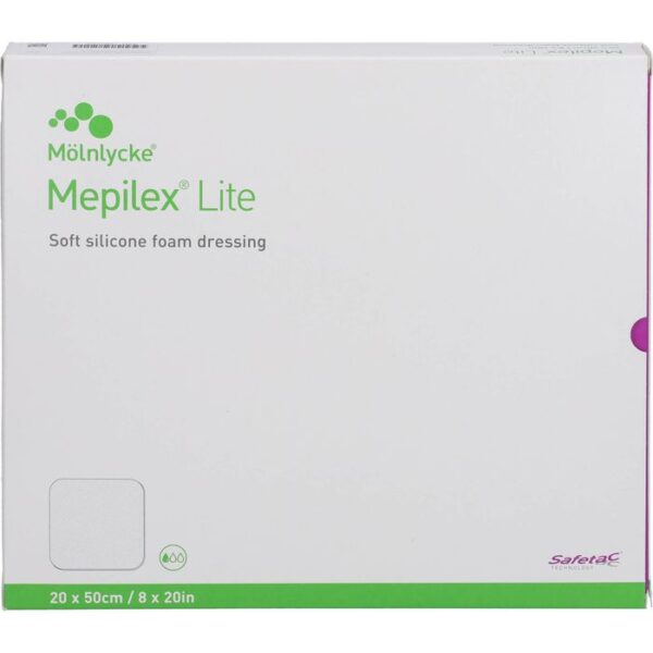 MEPILEX Lite Schaumverband 20x50 cm steril 4 St.