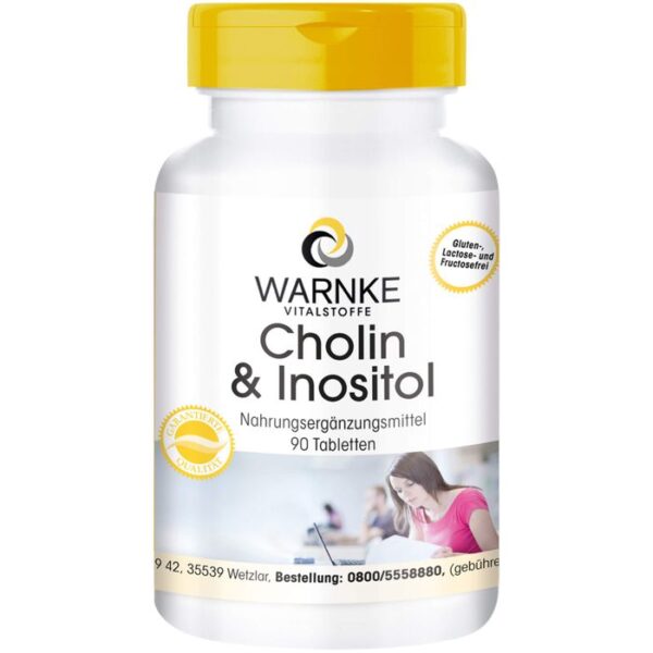 CHOLIN & INOSITOL Tabletten 90 St.