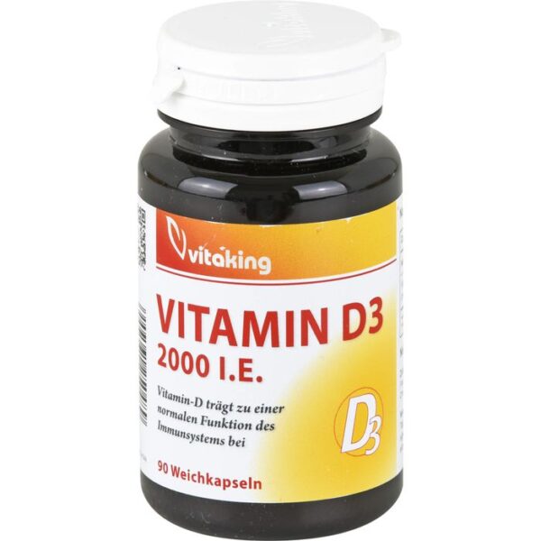 VITAMIN D 2000 I.E. Weichkapseln 90 St.