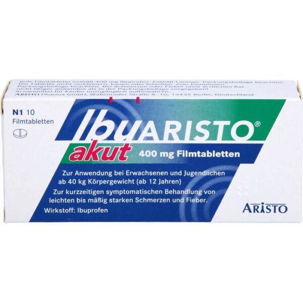 IBUARISTO akut 400 mg Filmtabletten 10 St.