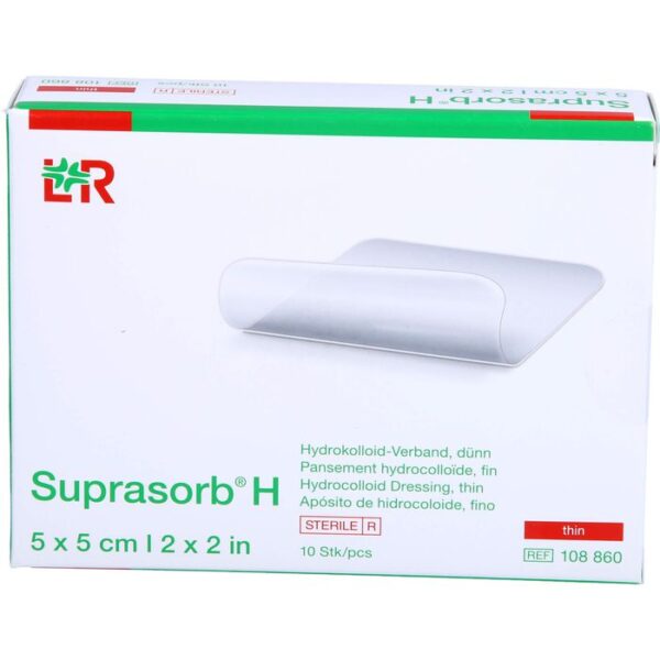 SUPRASORB H Hydrokoll.Verb.dünn 5x5 cm 10 St.