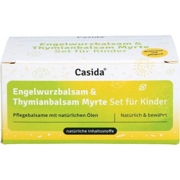 ENGELWURZBALSAM & Thymianbalsam m.Myrte Kinder Set 40 g