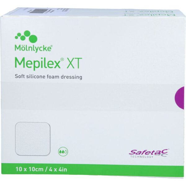 MEPILEX XT 10x10 cm Schaumverband 10 St.