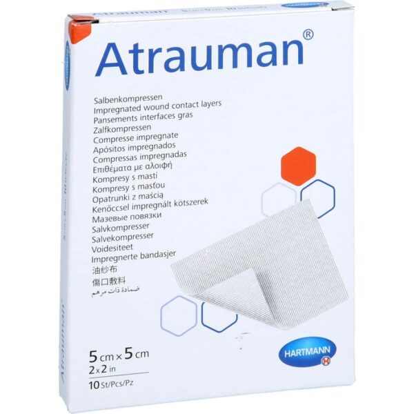 ATRAUMAN 5x5 cm steril Kompressen 10 St.