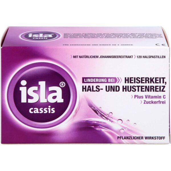 ISLA CASSIS Pastillen 120 St.