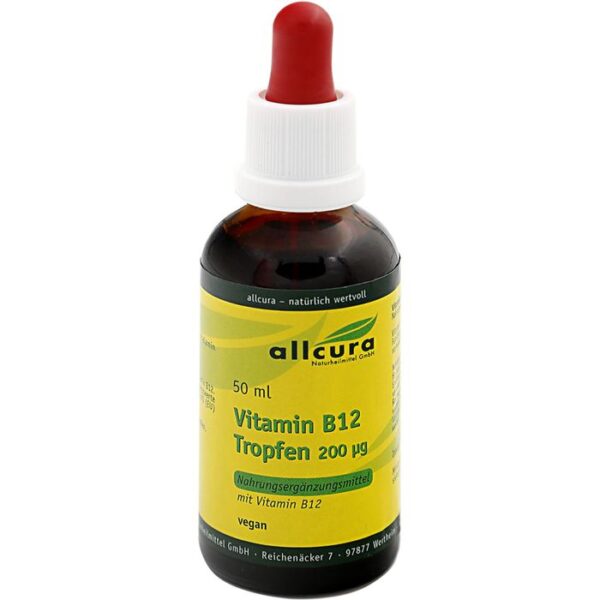 VITAMIN B12 TROPFEN 200 µg 50 ml