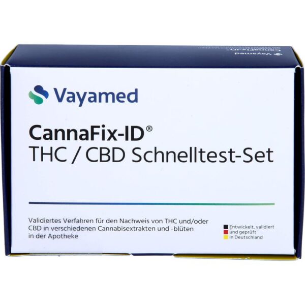 CANNAFIX-ID THC/CBD Schnelltest-Set Vayamed 1 St.