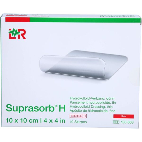 SUPRASORB H Hydrokoll.Verb.dünn 10x10 cm 10 St.