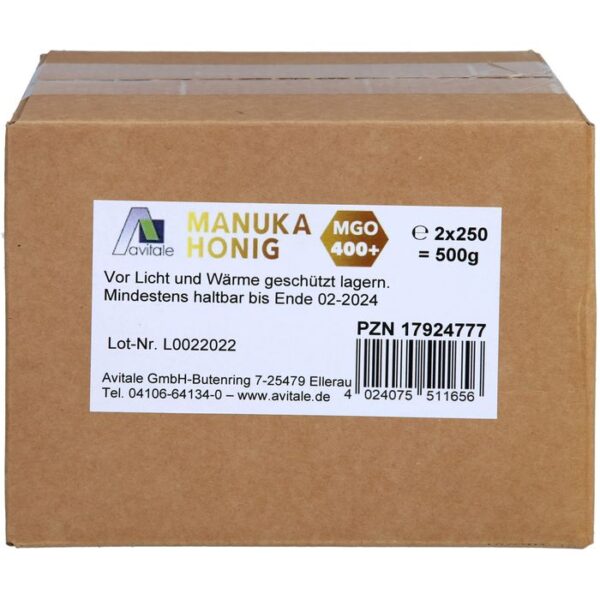 MANUKA HONIG MGO 400+ 500 g