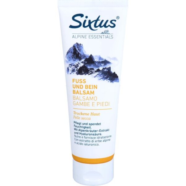 SIXTUS Fuß und Bein Balsam 125 ml