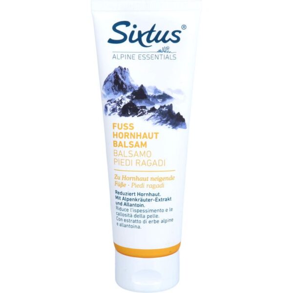 SIXTUS Fuß Hornhaut Balsam 125 ml