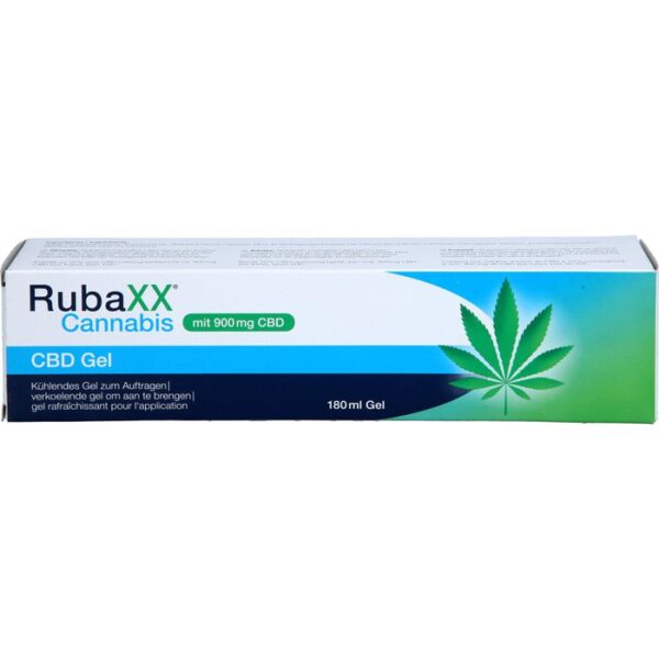 RUBAXX Cannabis CBD Gel 180 ml