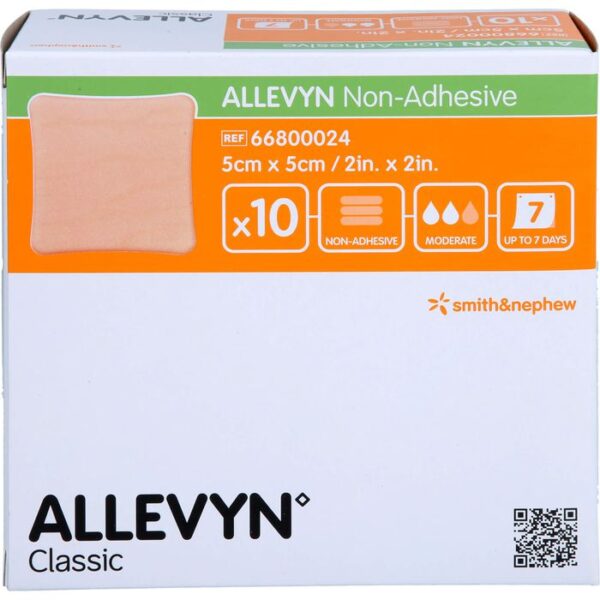 ALLEVYN non Adhesive 5x5 cm Wundverband 10 St.