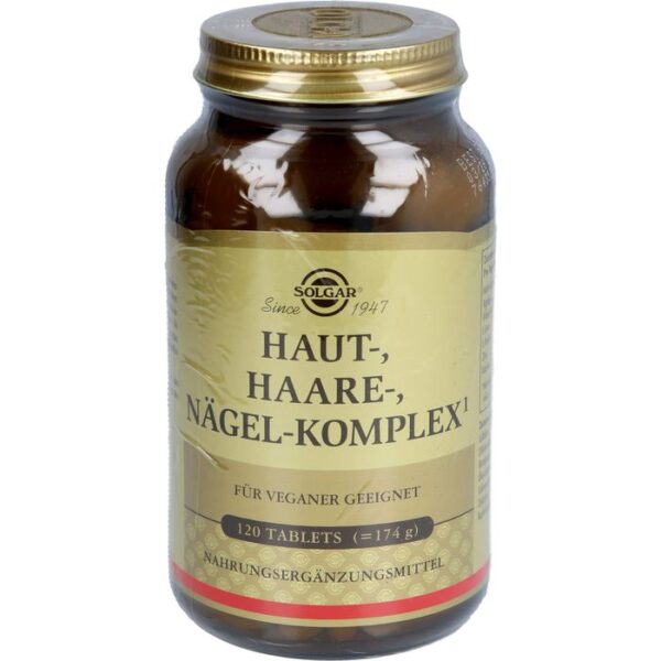 SOLGAR Haut Haare Nägel Komplex Tabletten 120 St.