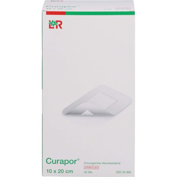 CURAPOR Wundverband steril chirurgisch 10x20 cm 50 St.