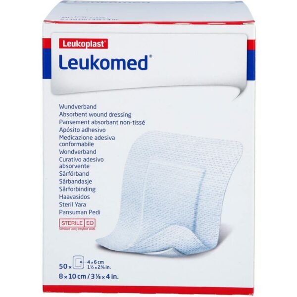 LEUKOMED sterile Pflaster 8x10 cm 50 St.