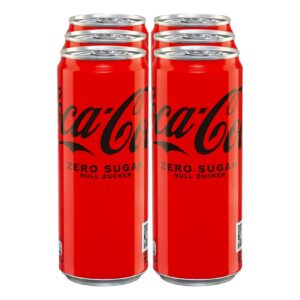 Coca-Cola Zero 0,33 L Dose, 6er Pack - Inhalt: 2 Flaschen