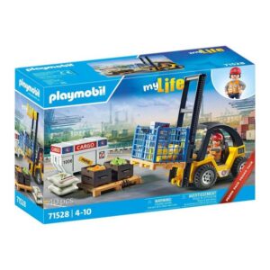 Playmobil® Spielwelt PLAYMOBIL® 71528 - myLife - Gabelstapler mit Fracht