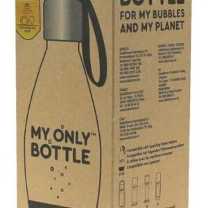 SodaStream Wassersprudler Flasche Sodastream 1748162310 Kunststoffflasche schwarz 0,5 Liter "My only