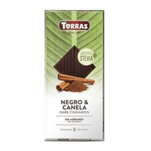 Torras Dark Cinnamon Chocolate with Stevia