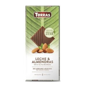 Torras Milk&Almonds Chocolate with Stevia
