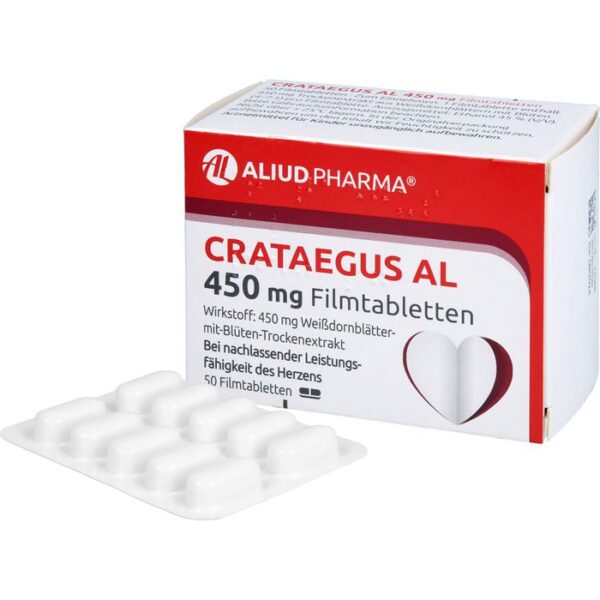 CRATAEGUS AL 450 mg Filmtabletten 50 St.