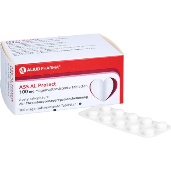 ASS AL Protect 100 mg magensaftres.Tabletten 100 St.