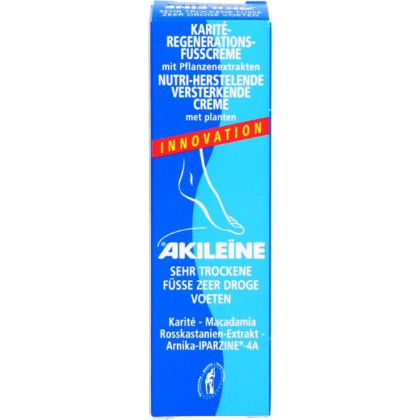 AKILEINE Nutri-Repair Karite-Regen.-Fußcreme 50 ml