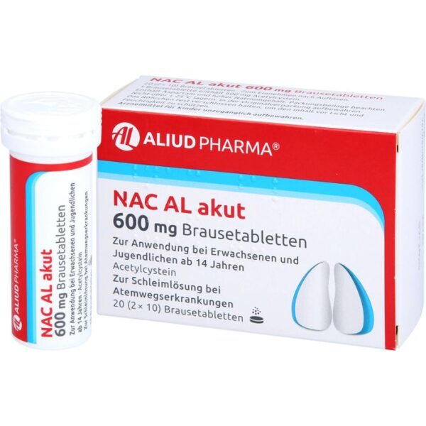 NAC AL akut 600 mg Brausetabletten 20 St.