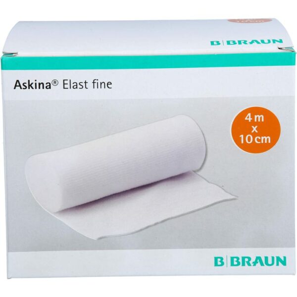 ASKINA Elast Fine Binde 10 cmx4 m lose 20 St.