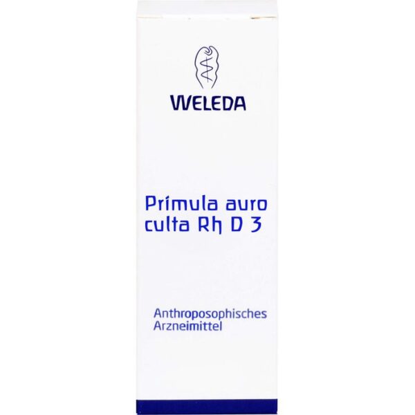 PRIMULA AURO culta RH D 3 Dilution 20 ml