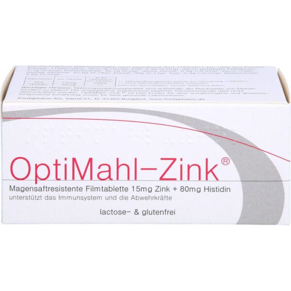 OPTIMAHL Zink 15 mg Tabletten 50 St.