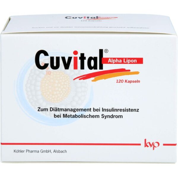 CUVITAL Alpha Lipon Kapseln 120 St.