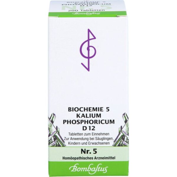 BIOCHEMIE 5 Kalium phosphoricum D 12 Tabletten 200 St.