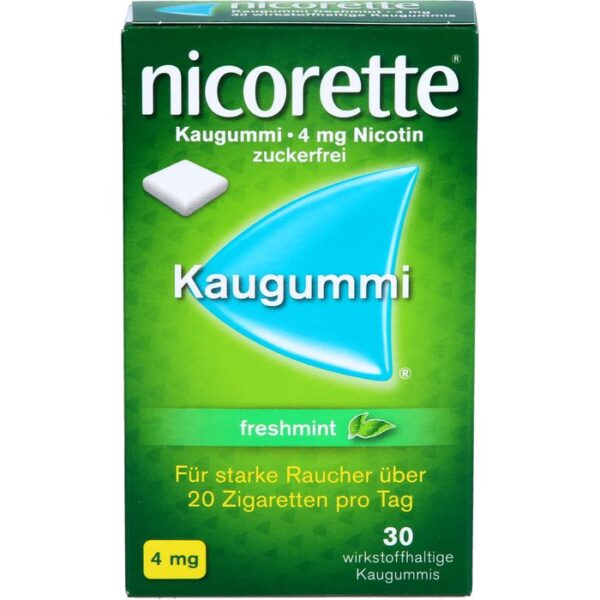 NICORETTE Kaugummi 4 mg freshmint 30 St.