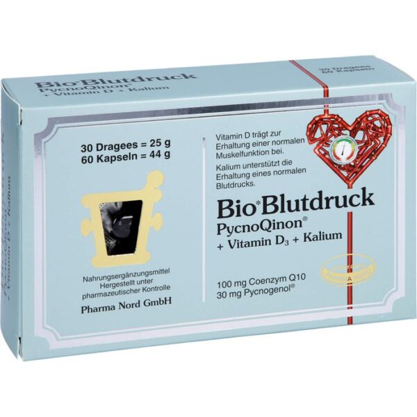 BIO BLUTDRUCK Dragees+Kapseln Pharma Nord Kombip. 1 P