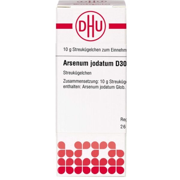 ARSENUM JODATUM D 30 Globuli 10 g