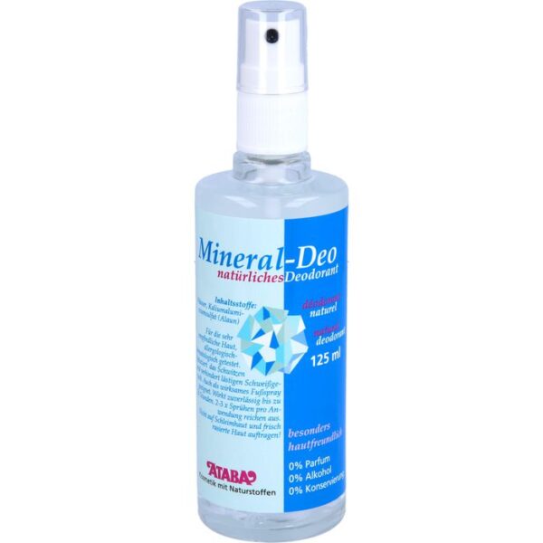 ATABA Mineral Deo Pumpspray Ersatzpackung 125 ml