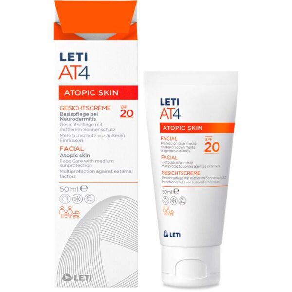 LETI AT4 Gesichtscreme SPF 20 50 ml