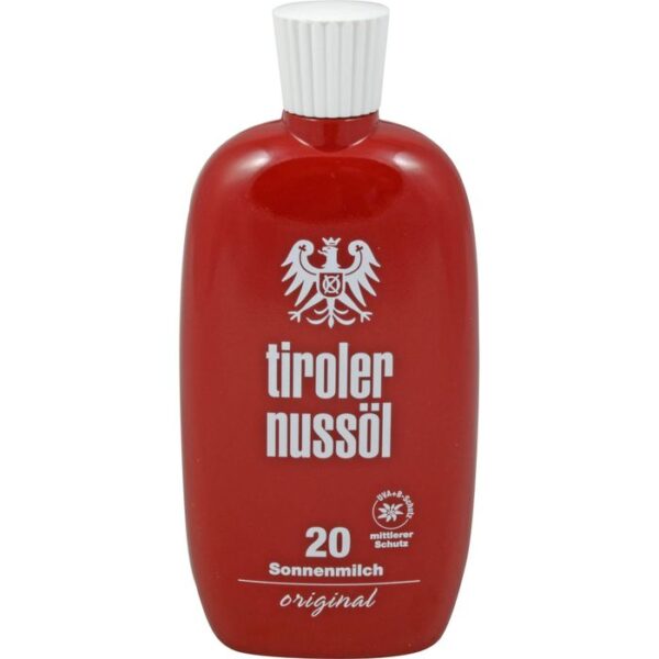 TIROLER NUSSÖL orig.Sonnenmilch wasserf.LSF 20 150 ml