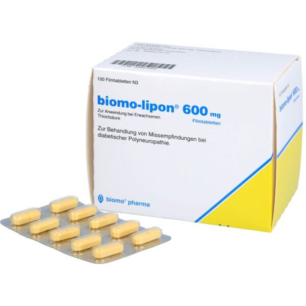 BIOMO-lipon 600 mg Filmtabletten 100 St.